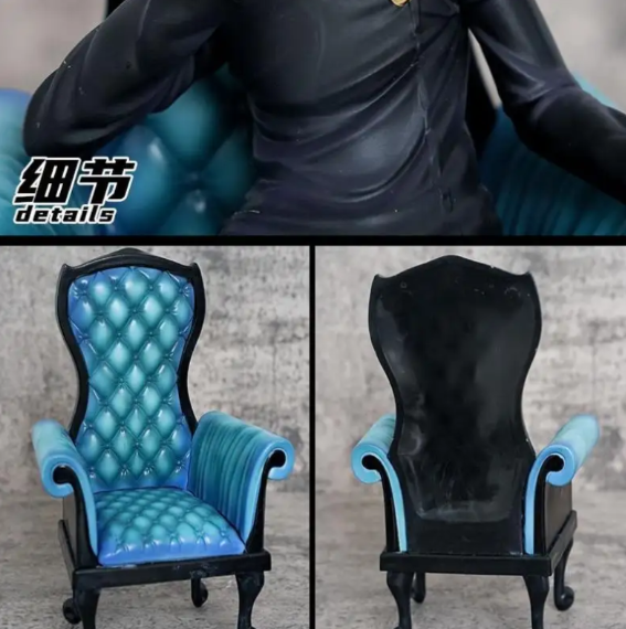 King of Jujutsu: Gojo Satoru on Throne Figure