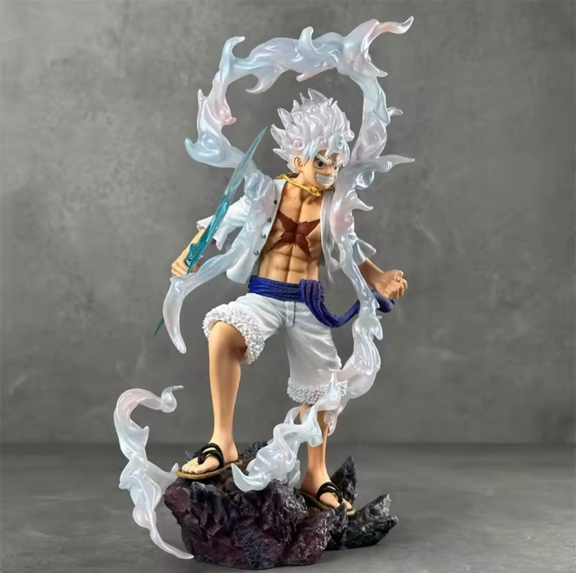 Luffy Gear 5 Sun God Nika Action Figure – 28 cm