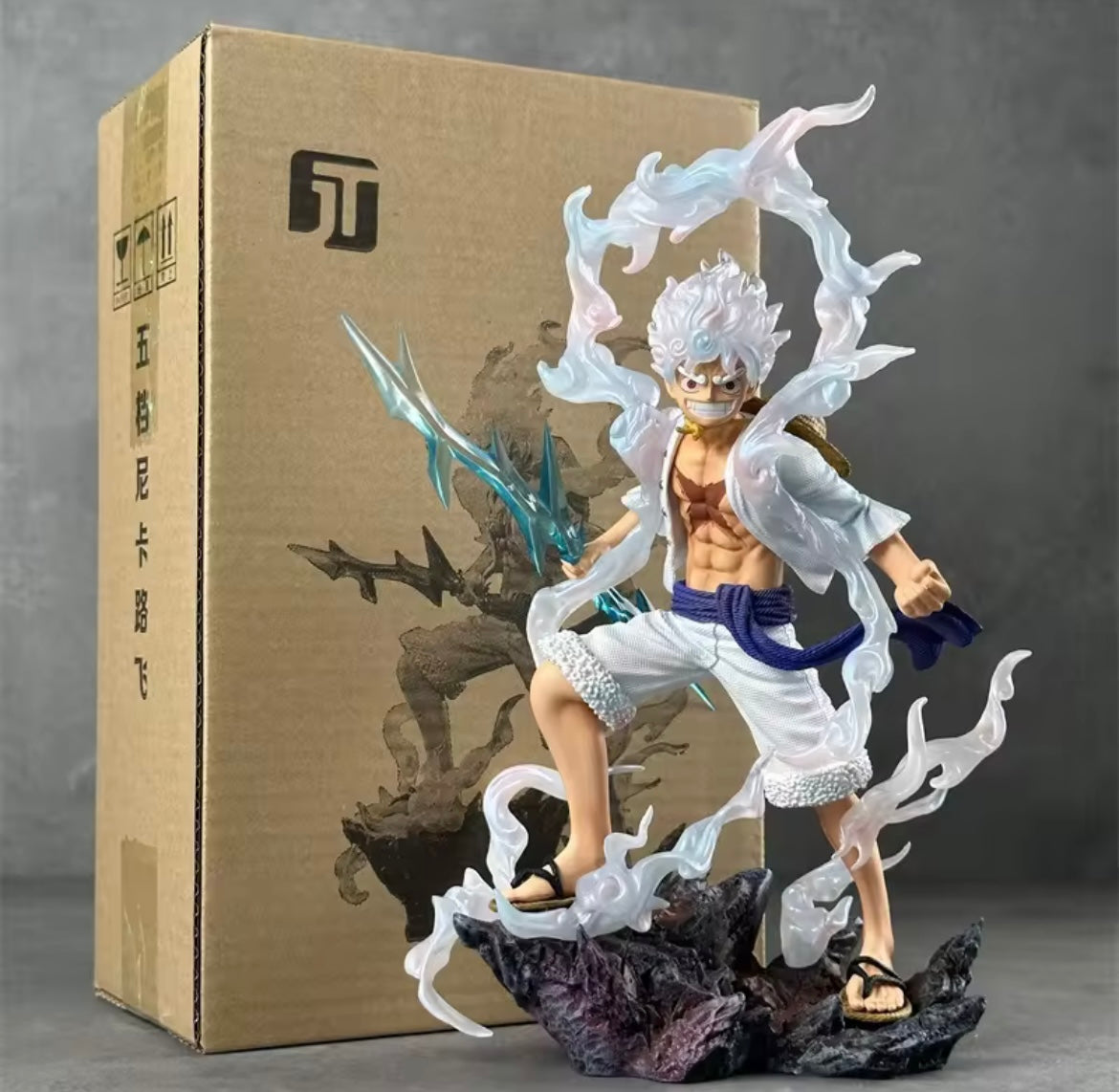 Luffy Gear 5 Sun God Nika Action Figure – 28 cm