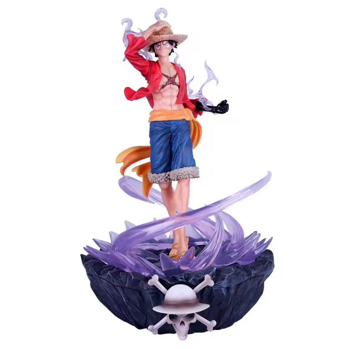 One Piece Monkey D Luffy Haki Serious Scene 40cm Statue