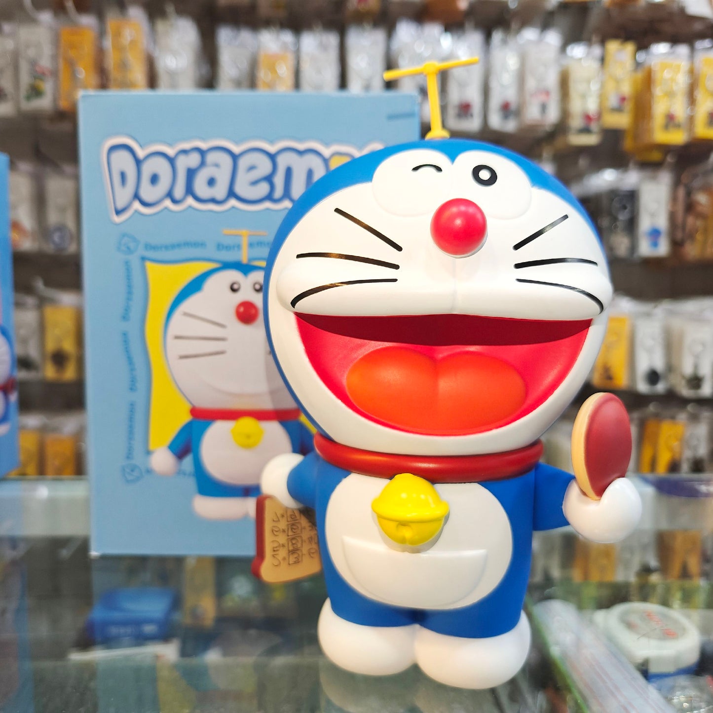Doraemon Figure with Bamboo Copter