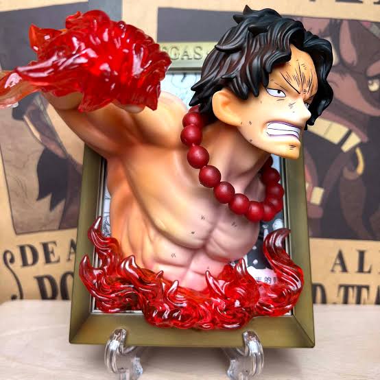 Portgas D. Ace Fire Fist 3D Framed