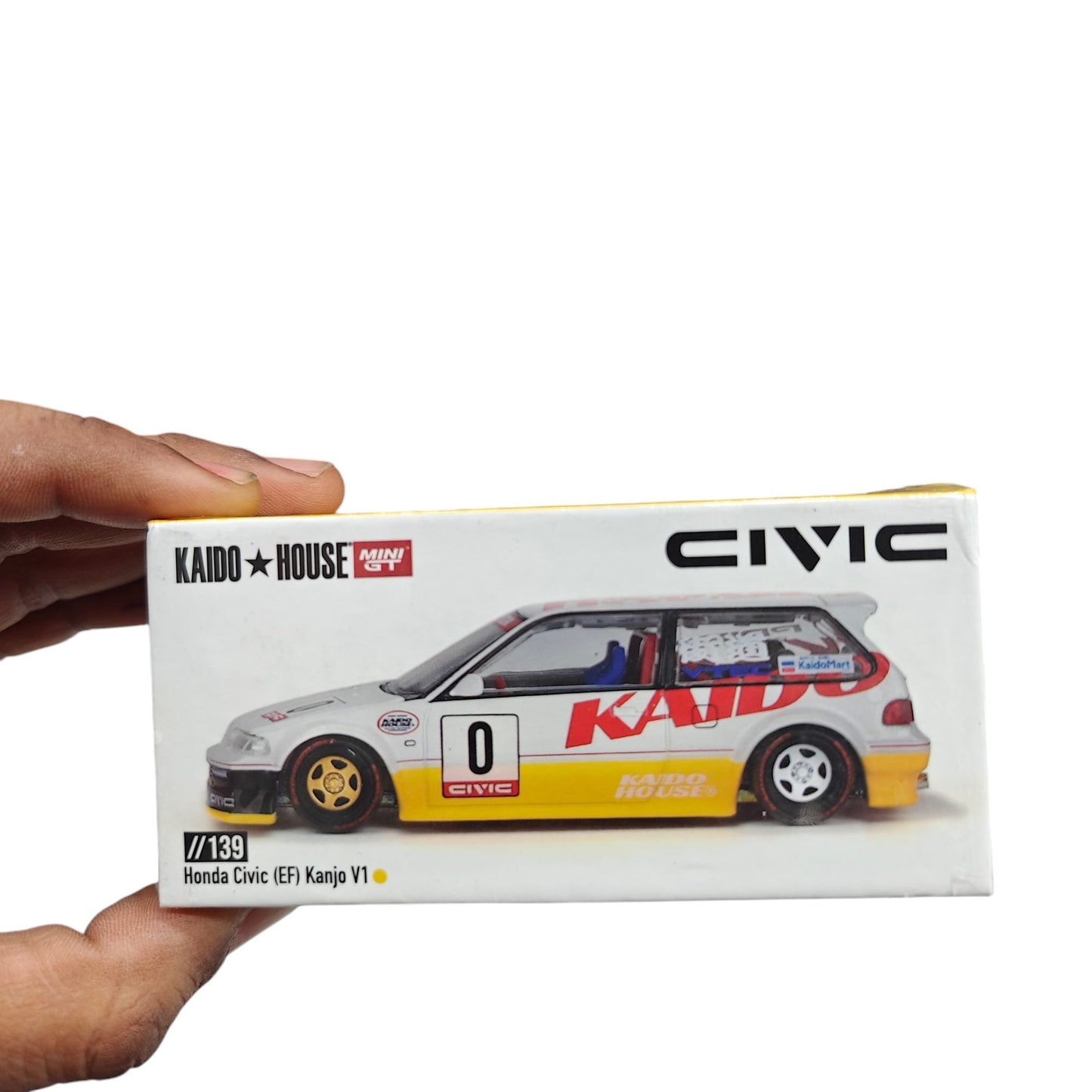 Kaido House Mini GT //139 Honda Civic (EF) Kanjo V1 1/64 Diecast Model