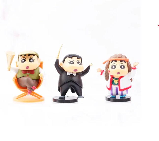 Crayon Shin-chan Figure Set - 6
