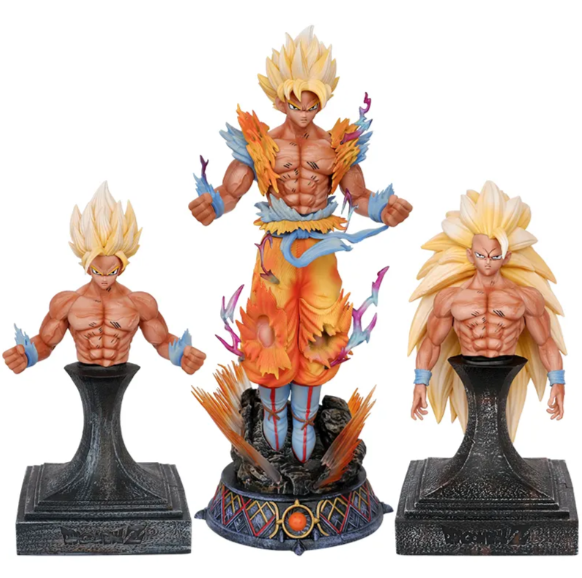 Dragon Ball Z Goku Super Saiyan Form Set - 3