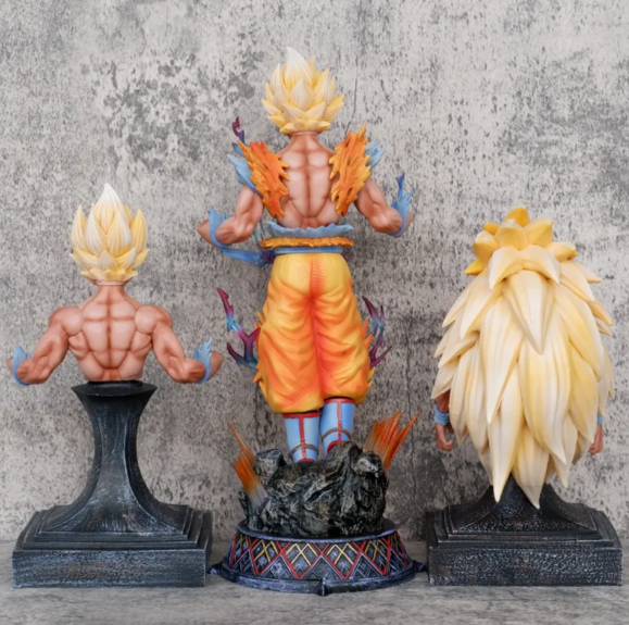 Dragon Ball Z Goku Super Saiyan Form Set - 3