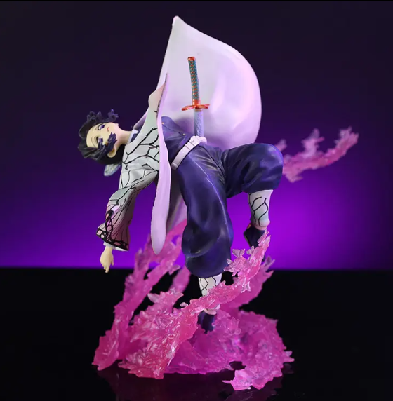 Demon Slaye Anime Kochou Shinobu Kimetsu No Yaiba Action Figure
