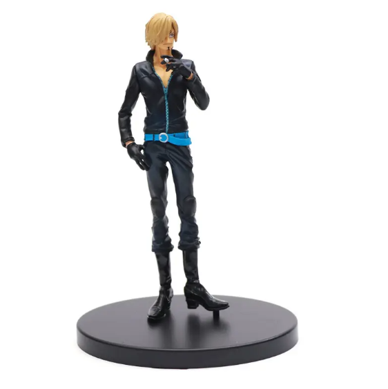 One Piece Straw Hat Crew Gold Theatrical Version Black Suit Set