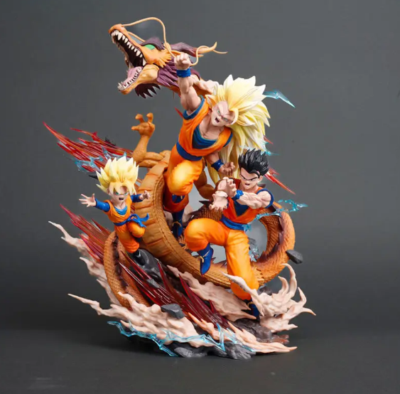 Dragon Ball Z: Super Saiyan Trio (Goku, Gohan, Goten)