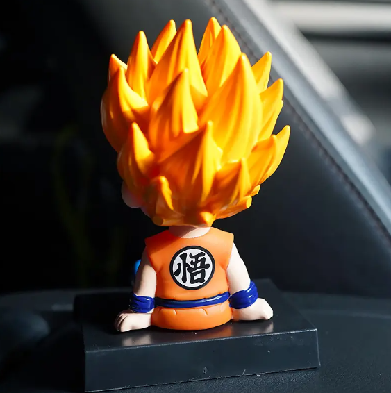 Dragon Ball Z Super Saiyan Son Goku Chibi Bobblehead - Iconic Saiyan Figure