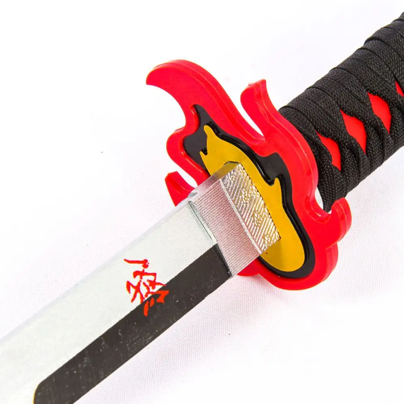 Kyojuro Rengoku Demon Slayer Anime Wooden Katana