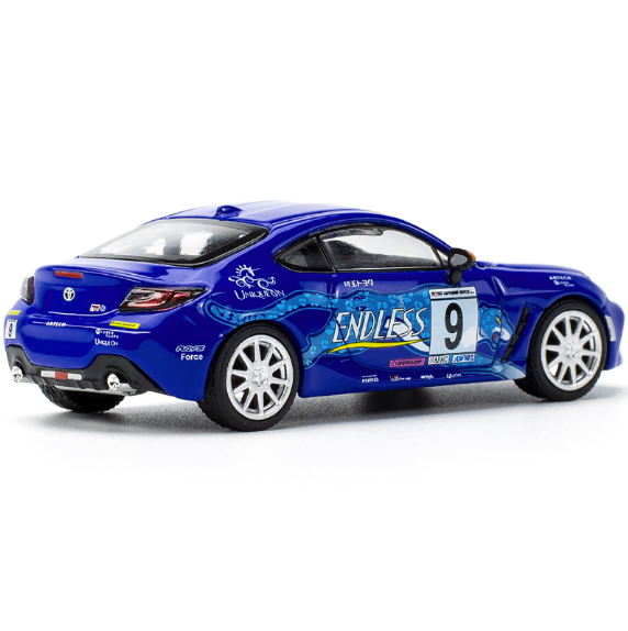 POP RACE PR64-25 Toyota GR86 "Endless" Race Car 1/64 Diecast Model