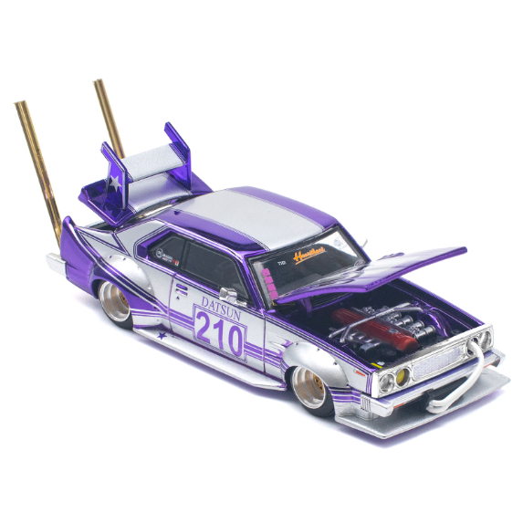POP RACE PR64-107 Skyline D210 Kaido Racer (Bosozoku Style) 1/64 Diecast Model