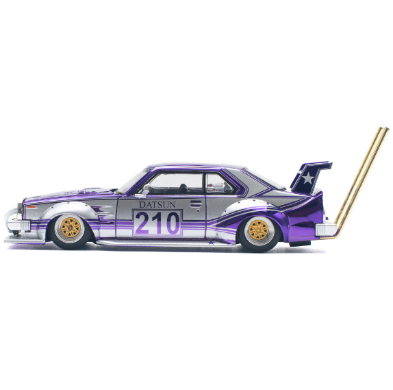 POP RACE PR64-107 Skyline D210 Kaido Racer (Bosozoku Style) 1/64 Diecast Model