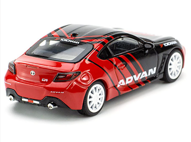 XCARTOYS S5-04 Toyota GR86 ADVAN Race Livery 1/64 Diecast Model