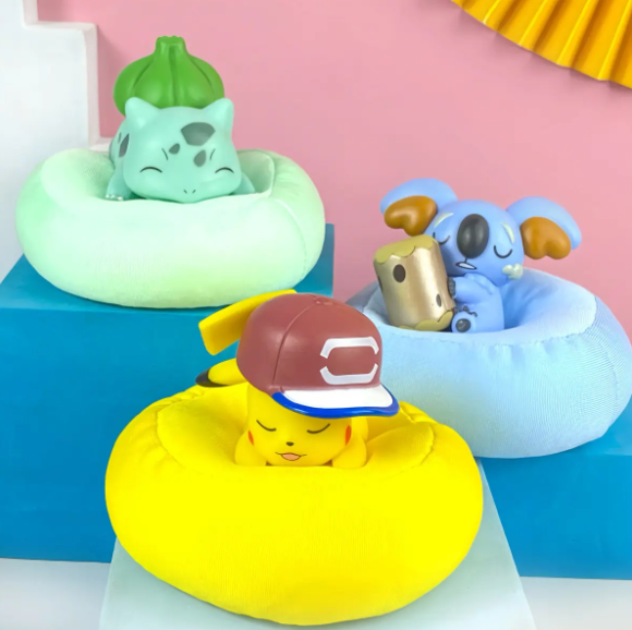Sleeping Pokémon Mini Figures