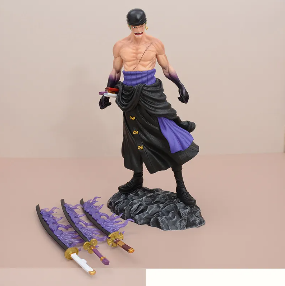 Roronoa Zoro Purple Aura Figure