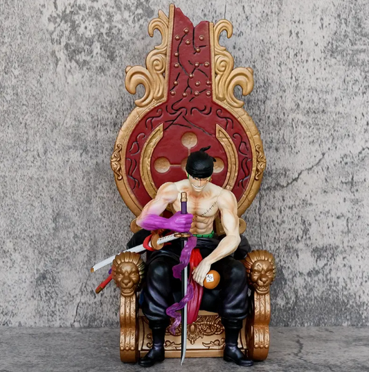 Roronoa Zoro on Throne Figure
