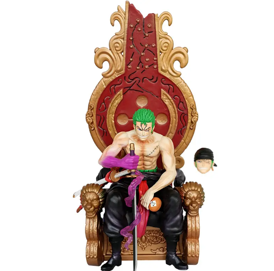 Roronoa Zoro on Throne Figure