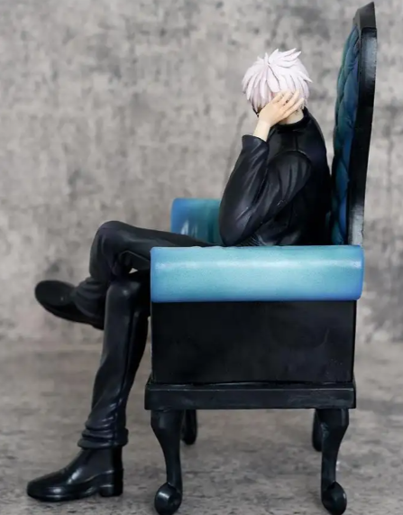 King of Jujutsu: Gojo Satoru on Throne Figure