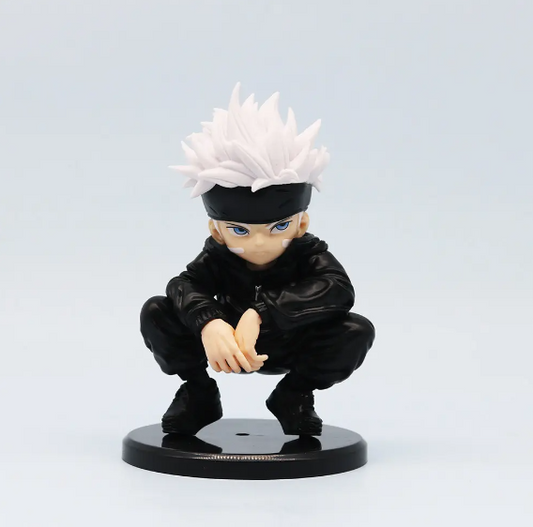 Gojo Satoru Squatting Figure