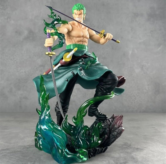 Roronoa Zoro Statue (3 Interchangeable Heads)