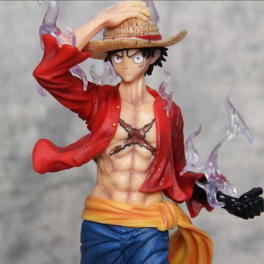 One Piece Monkey D Luffy Haki Serious Scene 40cm Statue