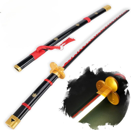 Zoro's Enma LED Light-Up Katana - One Piece Replica Sword