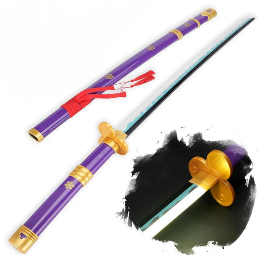 Zoro's Enma LED Light-Up Katana - One Piece Replica Sword