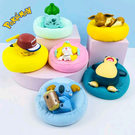 Sleeping Pokémon Mini Figures