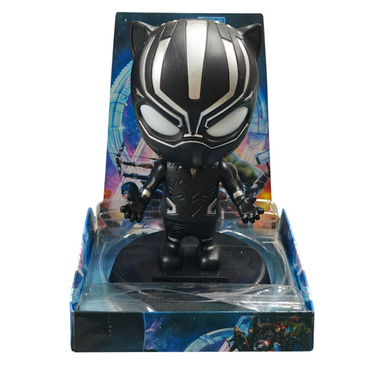 Black Panther Bobblehead with Solar