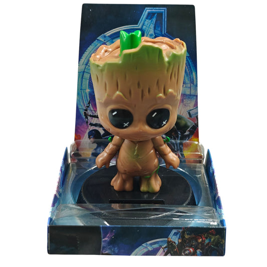 Baby Groot Solar Bobblehead