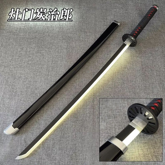 Tanjiro Kamado LED Light-Up Nichirin Sword - Demon Slayer Replica