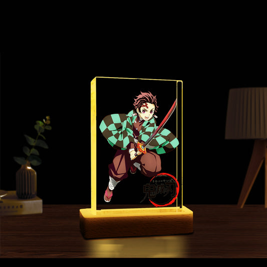 Demon Slayer Tanjiro Kamado 3D Illusion LED Lamp