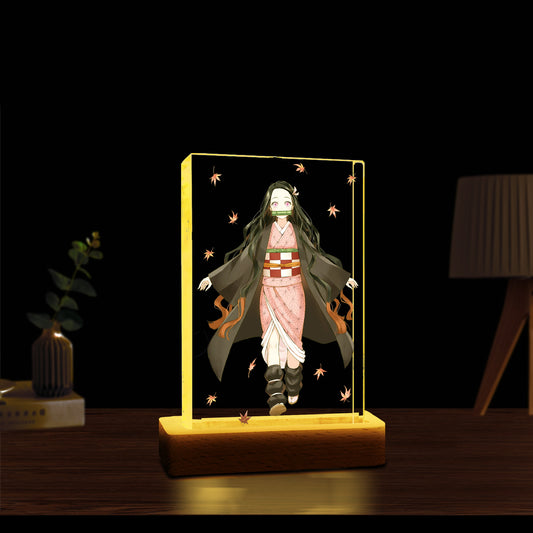 Nezuko Kamado 3D Illusion LED Lamp