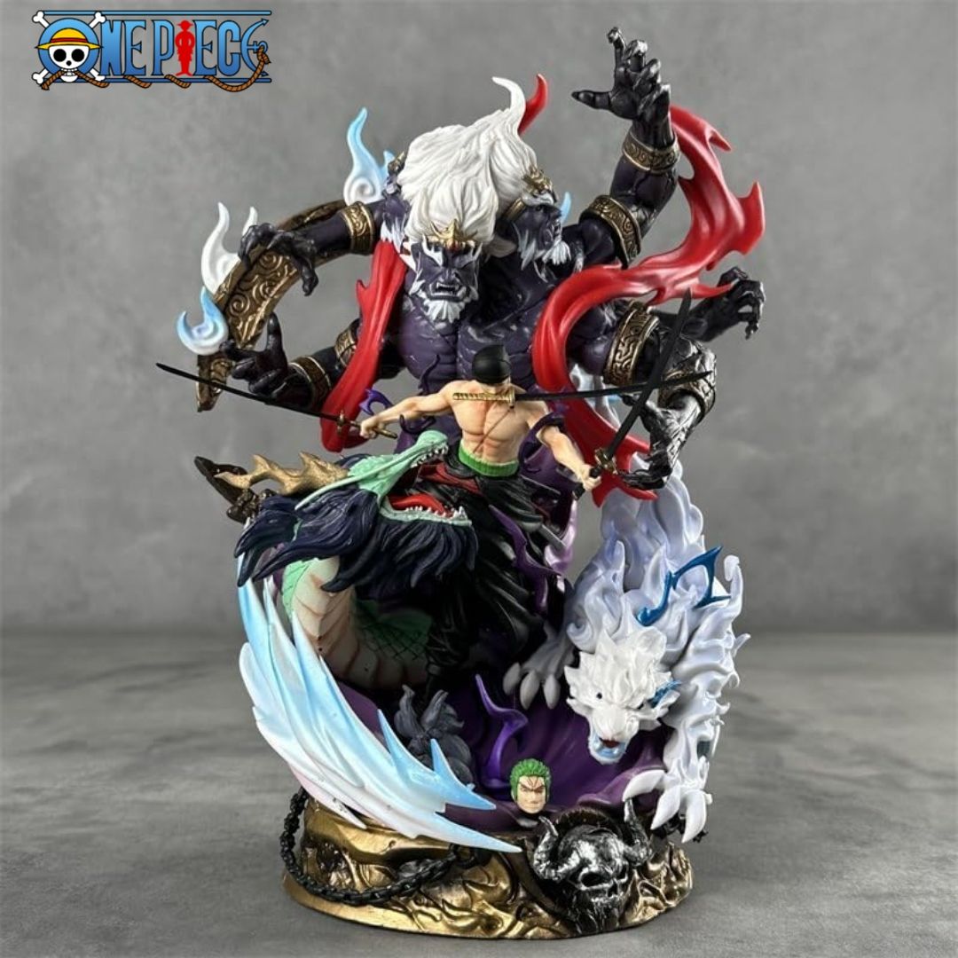 One Piece Roronoa Zoro demon dragon god The mythological asura Action Figure