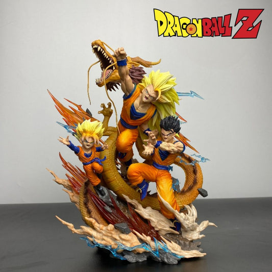 Dragon Ball Z: Super Saiyan Trio (Goku, Gohan, Goten)