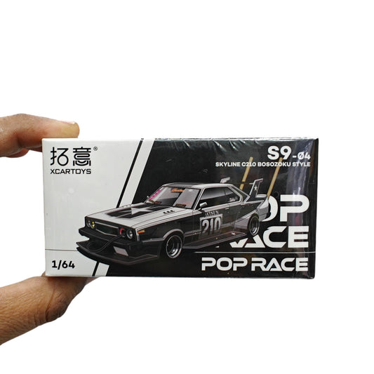 XCARTOYS S9-04 Skyline C210 Datsun 210 Bosozoku Style 1/64 Diecast Model