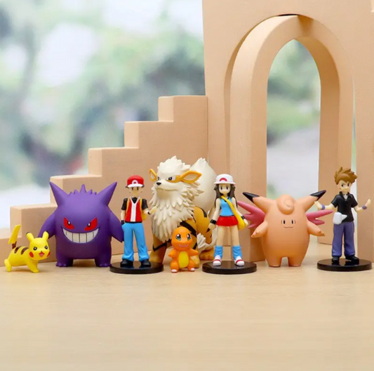 Pokémon Figure Set - 8-Piece Kanto