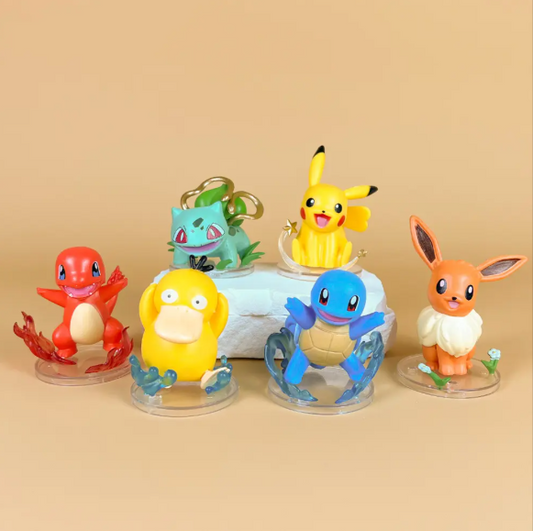 Pokémon Kanto Set - 6 Iconic Characters