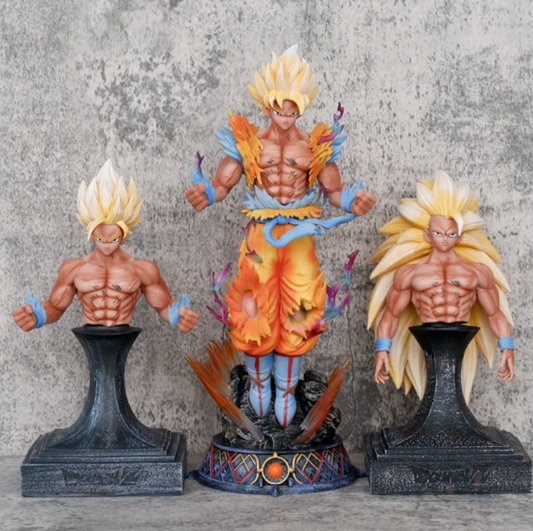 Dragon Ball Z Goku Super Saiyan Form Set - 3