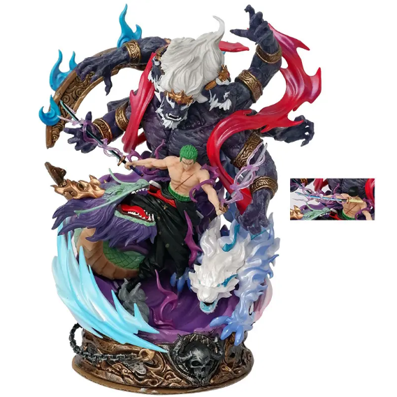 One Piece Roronoa Zoro demon dragon god The mythological asura Action Figure