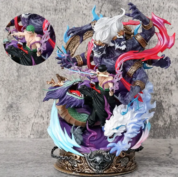 One Piece Roronoa Zoro demon dragon god The mythological asura Action Figure