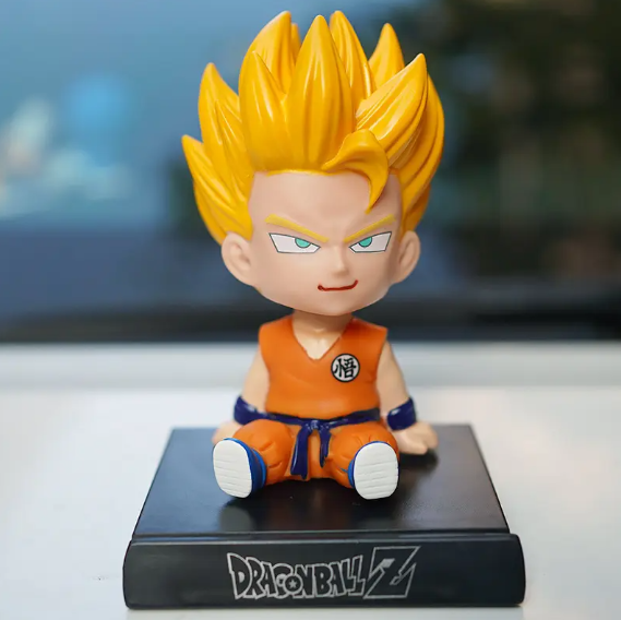Dragon Ball Z Super Saiyan Son Goku Chibi Bobblehead - Iconic Saiyan Figure