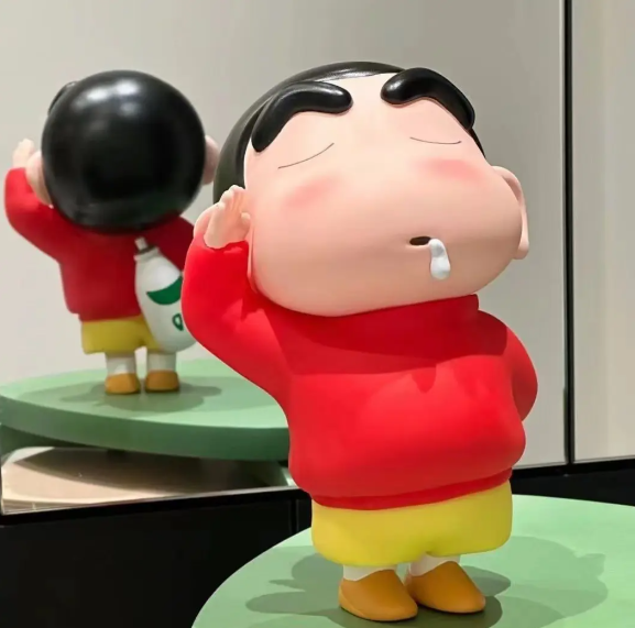 Shin-chan "Sleepy Snots" Statue